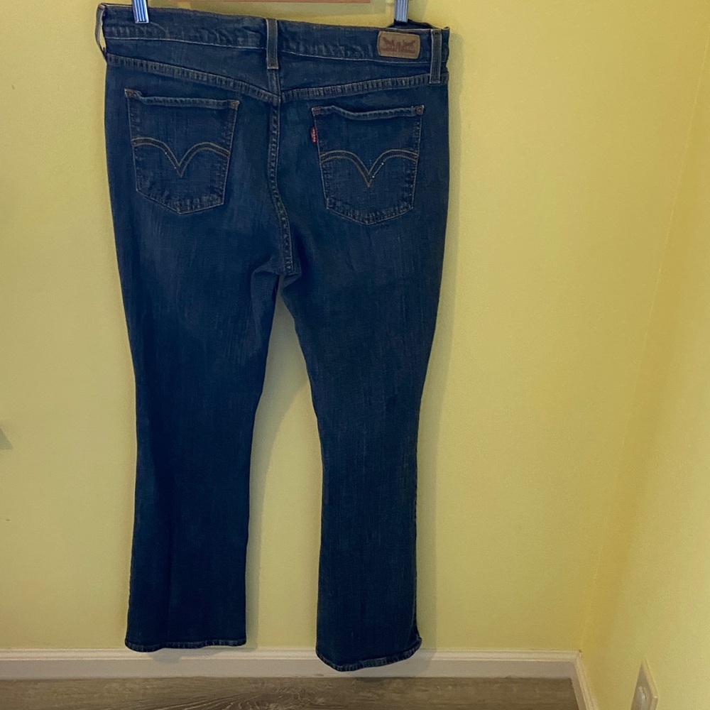 Levi's Dark Blue Bootcut Jeans - Picture 4 of 4